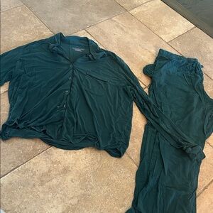 Women's Green Sleepwear Set
